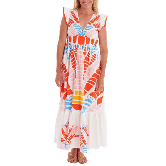 CK Bradley "Henning" Dress-Women's Clothing-Papyrus Punch-XS-Kevin's Fine Outdoor Gear & Apparel