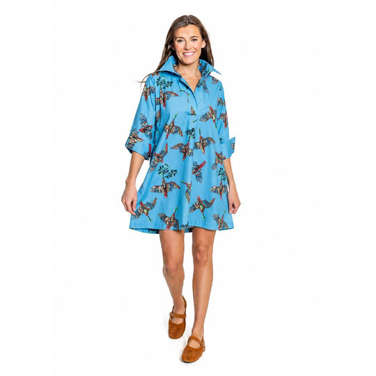 House of MBR Berry Grove Ruthie Shirt Dress Short-Women's Clothing-Kevin's Fine Outdoor Gear & Apparel