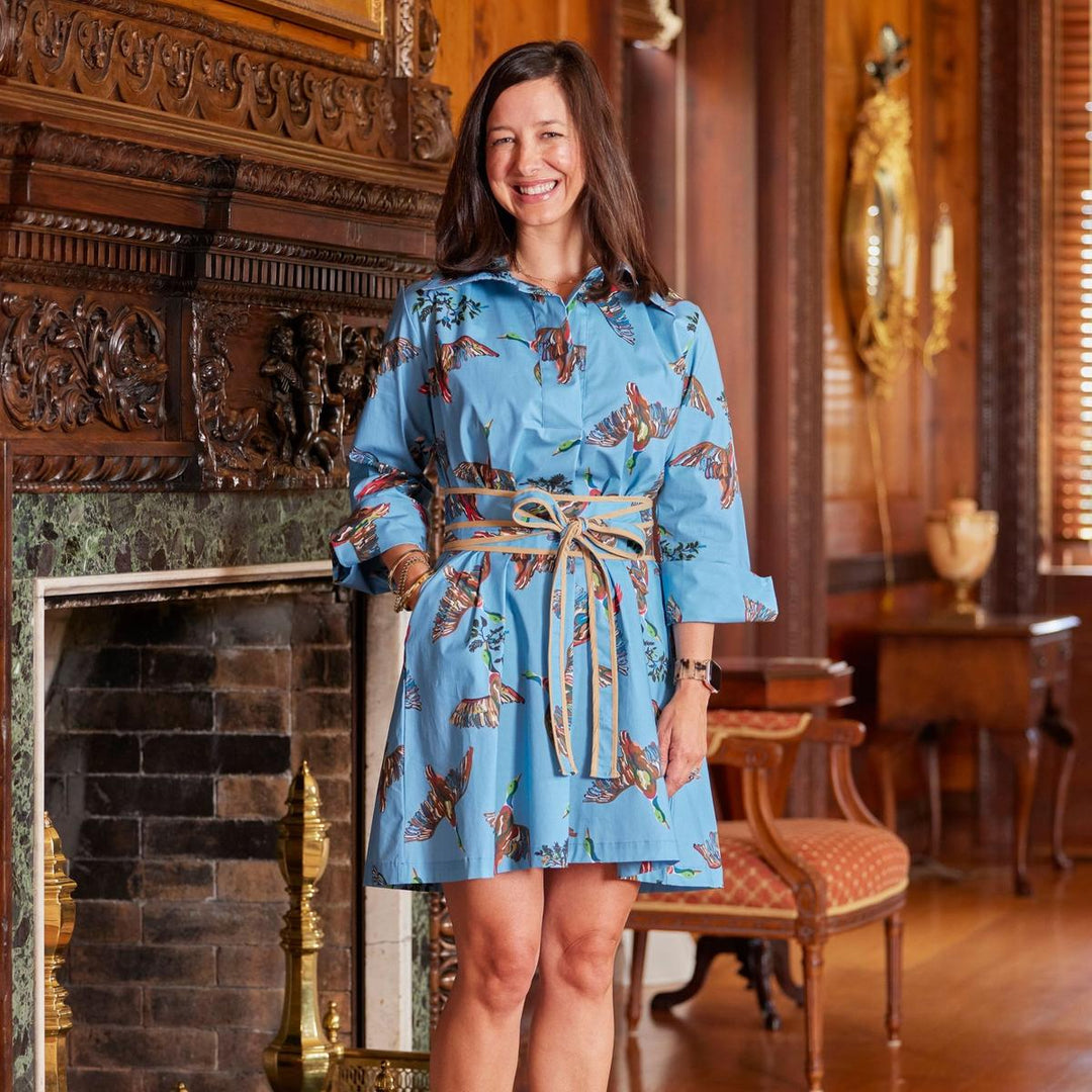 House of MBR Berry Grove Ruthie Shirt Dress Short-Women's Clothing-Kevin's Fine Outdoor Gear & Apparel