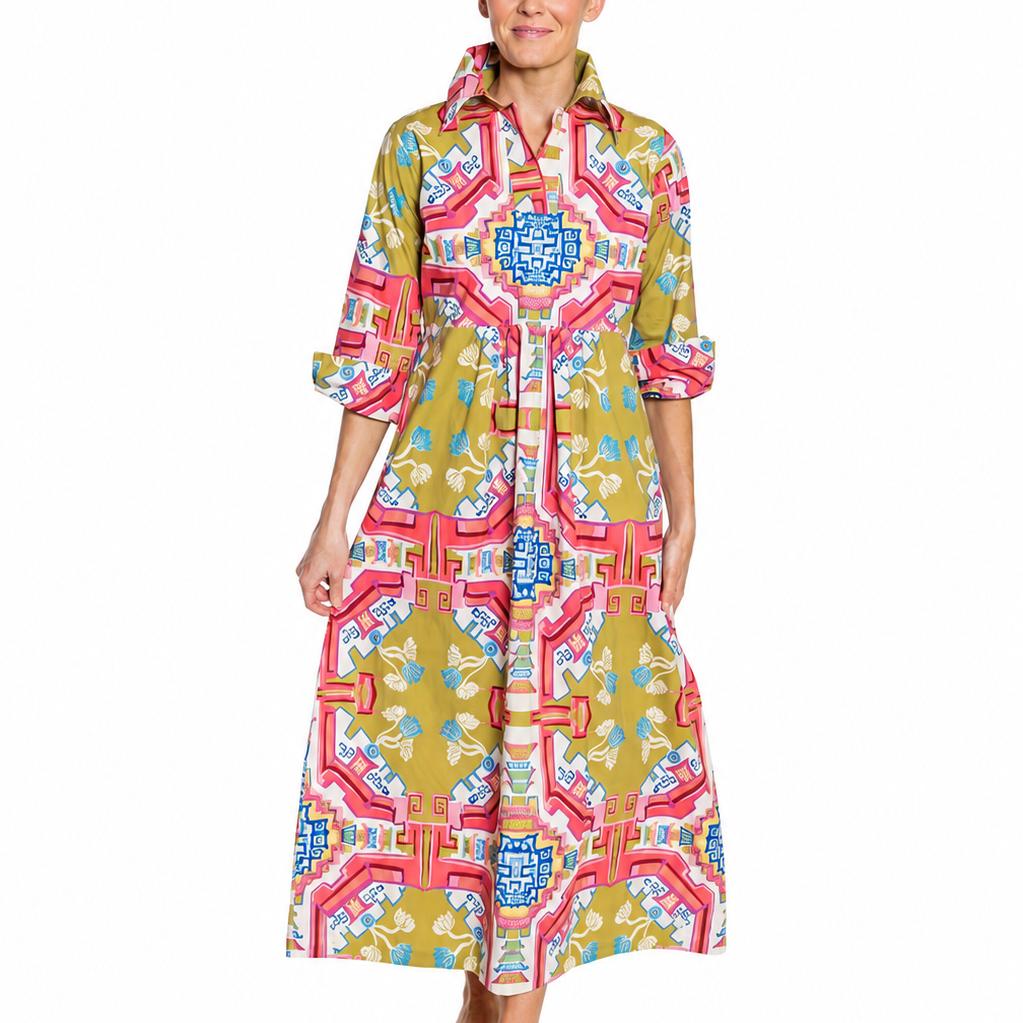 House of MBR Surcie Blyth Empire Dress Long-Women's Clothing-Kevin's Fine Outdoor Gear & Apparel