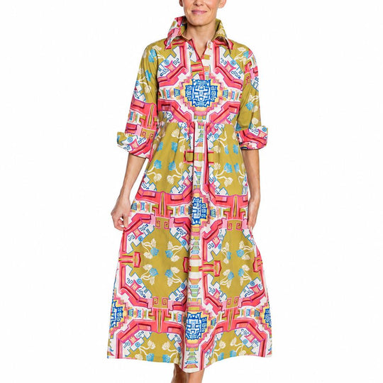 House of MBR Surcie Blyth Empire Dress Long-Women's Clothing-Kevin's Fine Outdoor Gear & Apparel