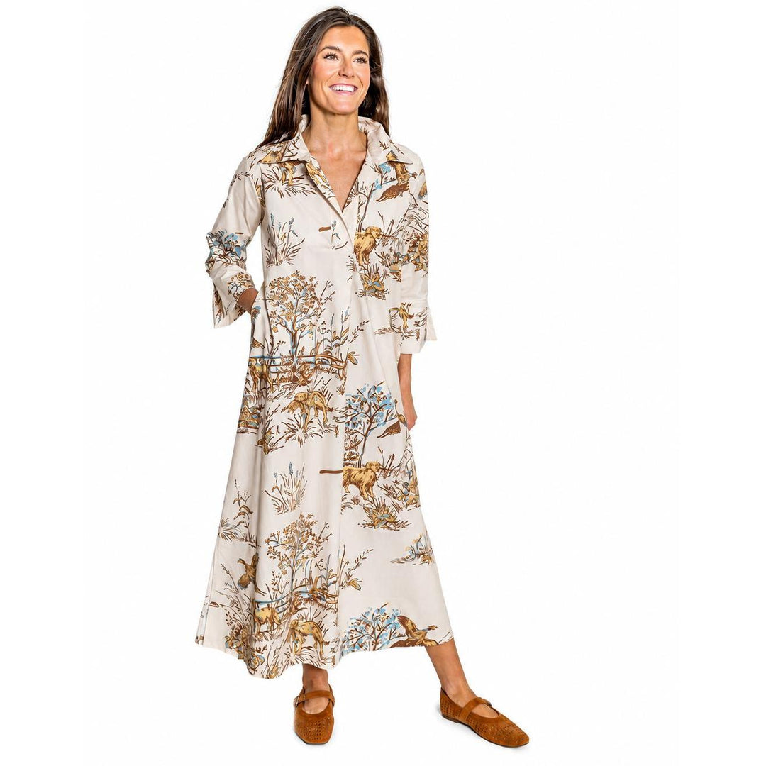 House of MBR Maple Field & Feather Ruthie Shirt Dress Long-Women's Clothing-Kevin's Fine Outdoor Gear & Apparel