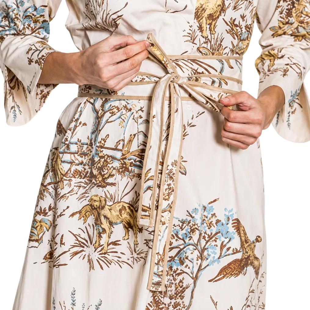 House of MBR Maple Field & Feather Obi Sash-Women's Accessories-Kevin's Fine Outdoor Gear & Apparel