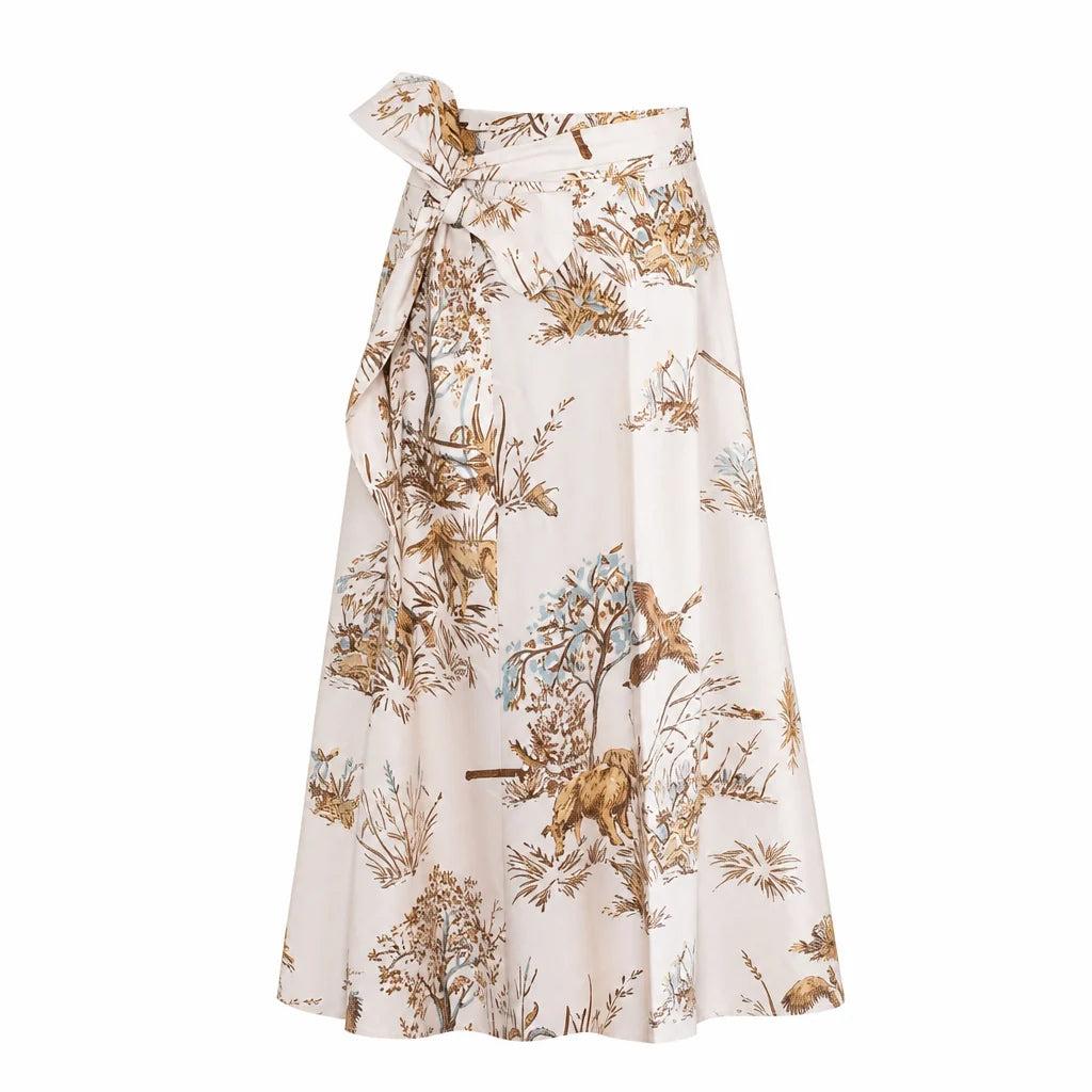 House of MBR Maple Field & Feather Brady Wrap Maxi Skirt-Women's Clothing-Kevin's Fine Outdoor Gear & Apparel