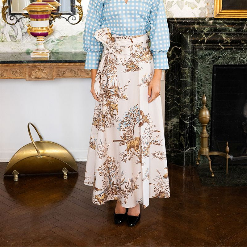 House of MBR Maple Field & Feather Brady Wrap Maxi Skirt-Women's Clothing-Kevin's Fine Outdoor Gear & Apparel