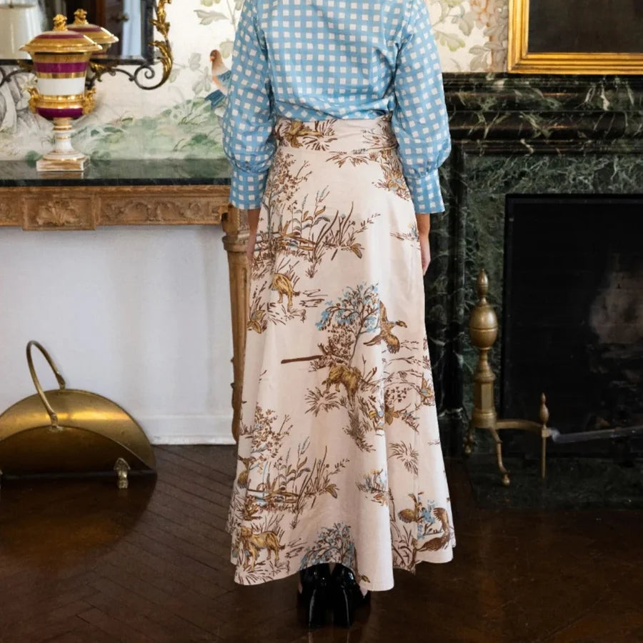 House of MBR Maple Field & Feather Brady Wrap Maxi Skirt-Women's Clothing-Kevin's Fine Outdoor Gear & Apparel