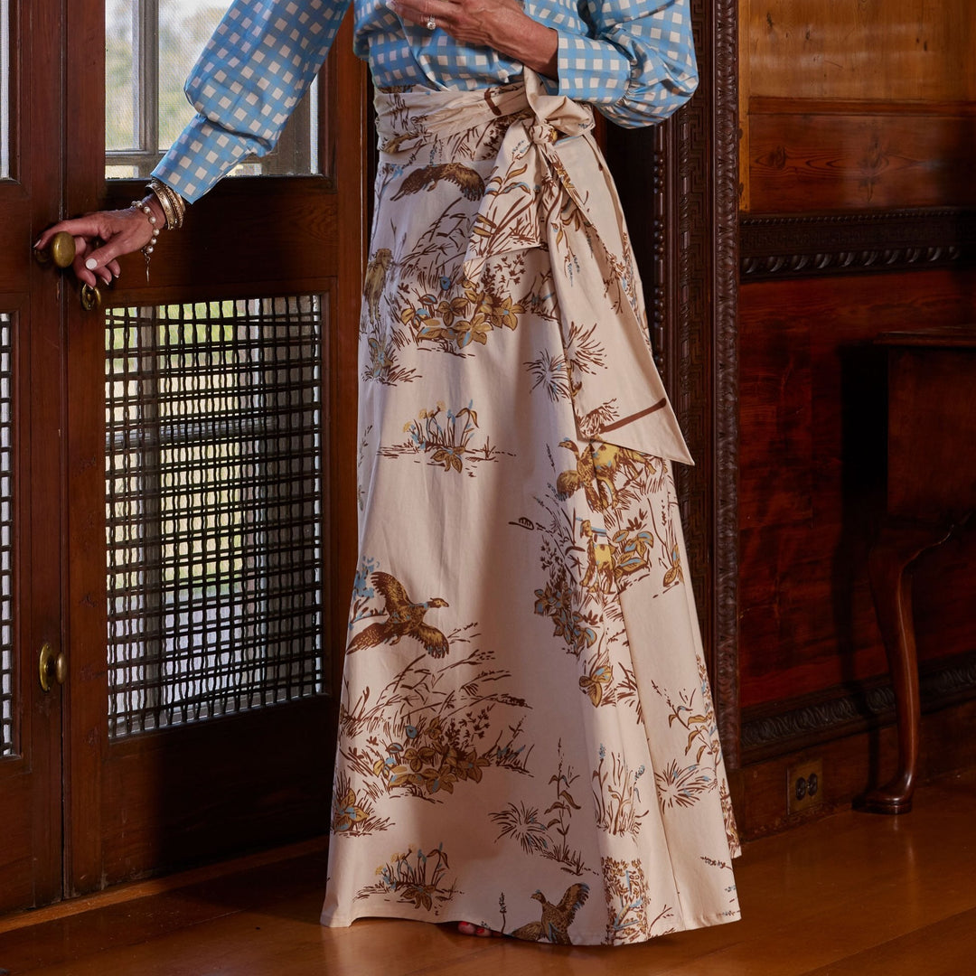 House of MBR Maple Field & Feather Brady Wrap Maxi Skirt-Women's Clothing-Kevin's Fine Outdoor Gear & Apparel