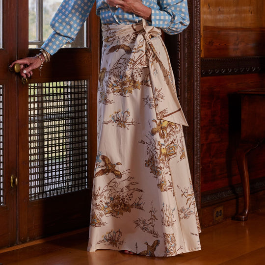 House of MBR Maple Field & Feather Brady Wrap Maxi Skirt-Women's Clothing-Kevin's Fine Outdoor Gear & Apparel