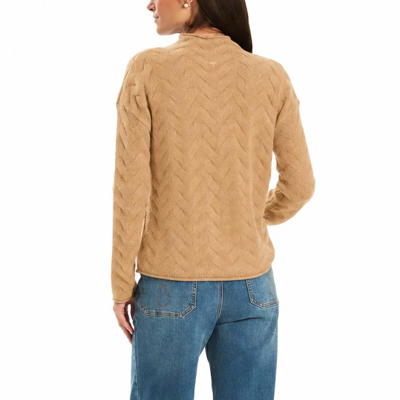 Tyler Boe Gracie Cashmere Basketweave Sweater-Women's Clothing-Kevin's Fine Outdoor Gear & Apparel