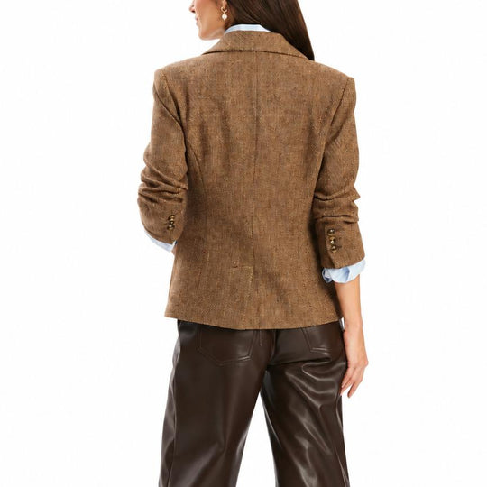 Tyler Boe Taylor Herringbone Blazer-Women's Clothing-Kevin's Fine Outdoor Gear & Apparel