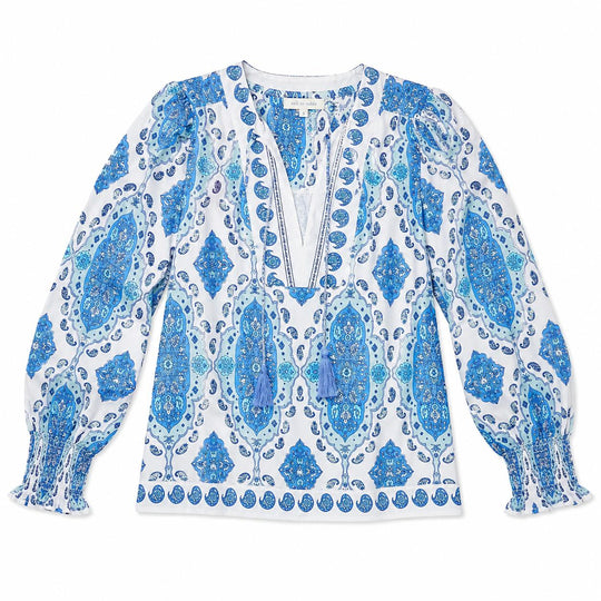 Sail to Sable Tassel Front Top-Women's Clothing-Paisley Park Print-XS-Kevin's Fine Outdoor Gear & Apparel