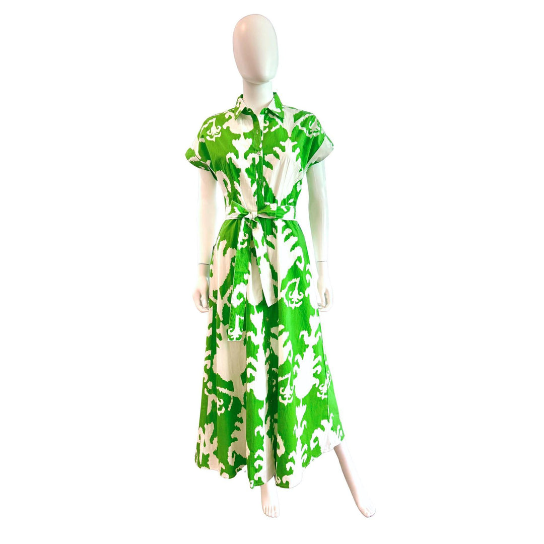 Fitzroy & Willa Savannah Maxi Dress-Women's Clothing-Sullivan Green Big Ikat-S-Kevin's Fine Outdoor Gear & Apparel