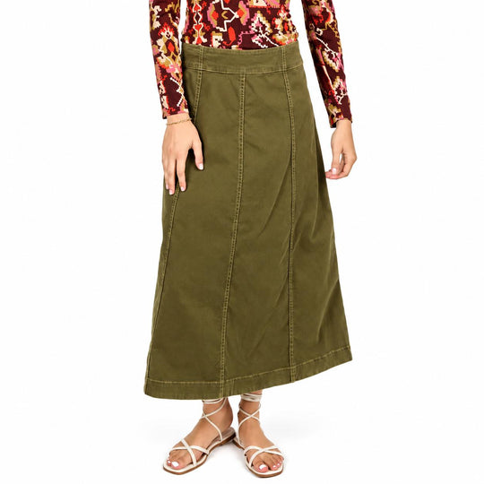 Love The Label Bina Midi Skirt-Women's Clothing-Kevin's Fine Outdoor Gear & Apparel