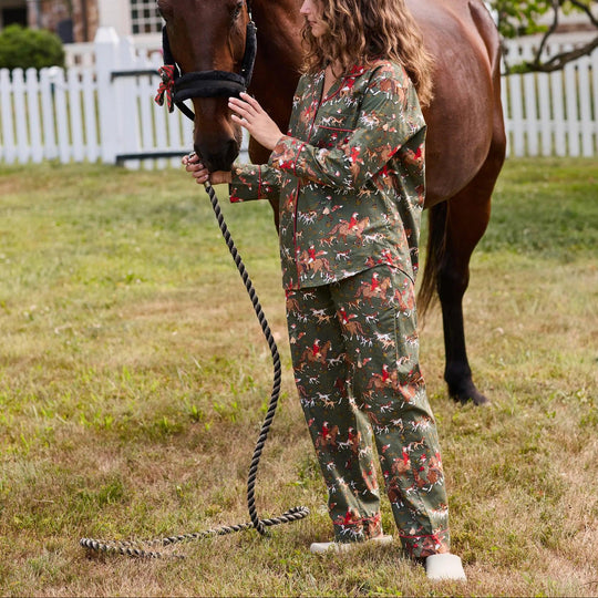 Fox & Hounds Long PJ Set-Women's Clothing-Kevin's Fine Outdoor Gear & Apparel