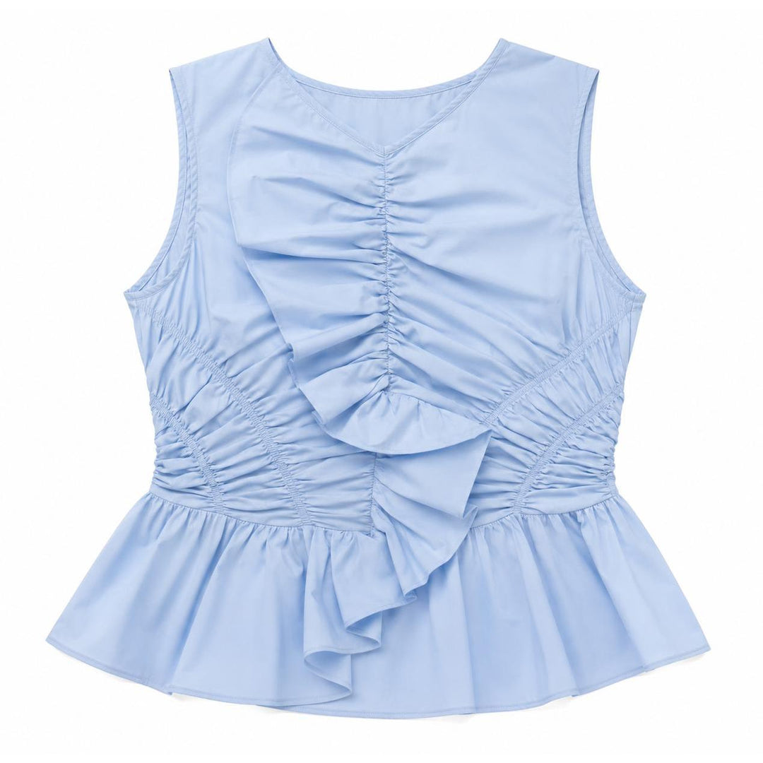 Hunter Bell Doering Top-Women's Clothing-Sky Blue-2-Kevin's Fine Outdoor Gear & Apparel