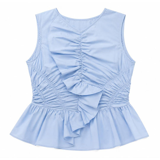 Hunter Bell Doering Top-Women's Clothing-Sky Blue-2-Kevin's Fine Outdoor Gear & Apparel