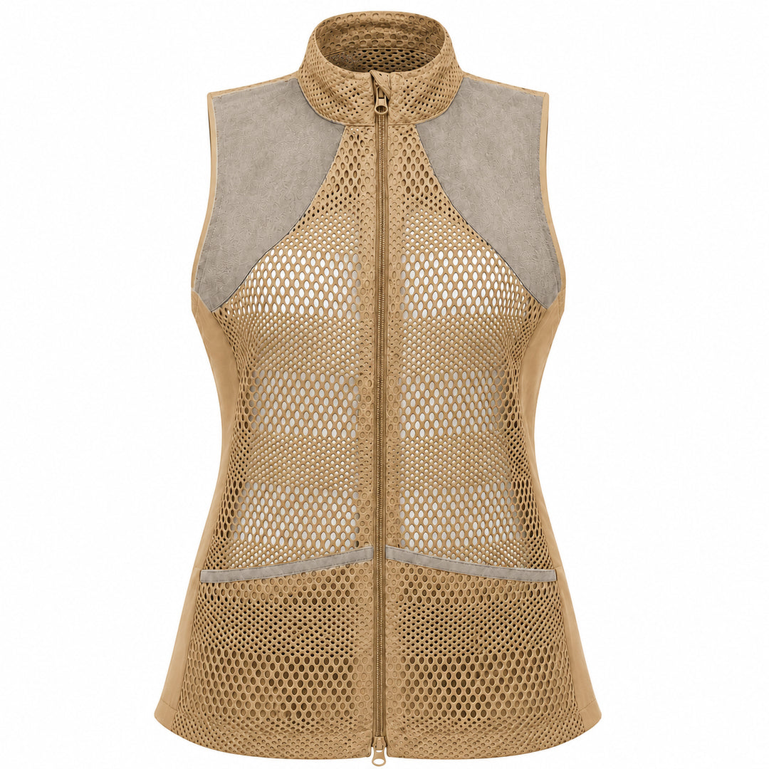 Kevin's Huntress All Purpose Mesh Shooting Vest-Women's Clothing-Khaki-XXS-Kevin's Fine Outdoor Gear & Apparel