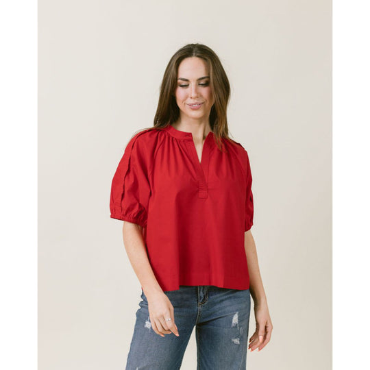 Laroque Henley Top-Women's Clothing-Red-XS-Kevin's Fine Outdoor Gear & Apparel