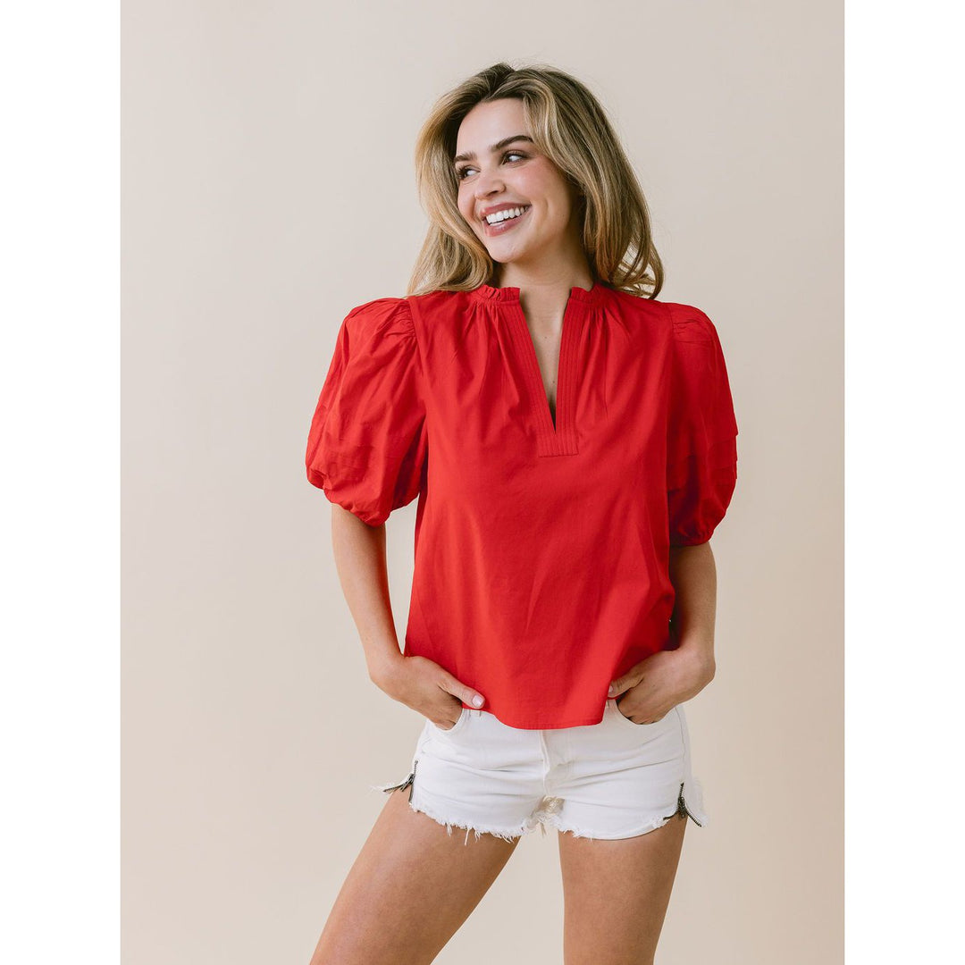 Laroque Alix Blouse-Women's Clothing-Red-XS-Kevin's Fine Outdoor Gear & Apparel