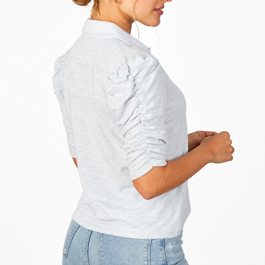 Erin Gray Grace Button-Up Elbow-Length Tee-Women's Clothing-Kevin's Fine Outdoor Gear & Apparel