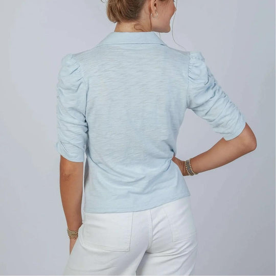 Erin Gray Grace Button-Up Elbow-Length Tee-Women's Clothing-Kevin's Fine Outdoor Gear & Apparel