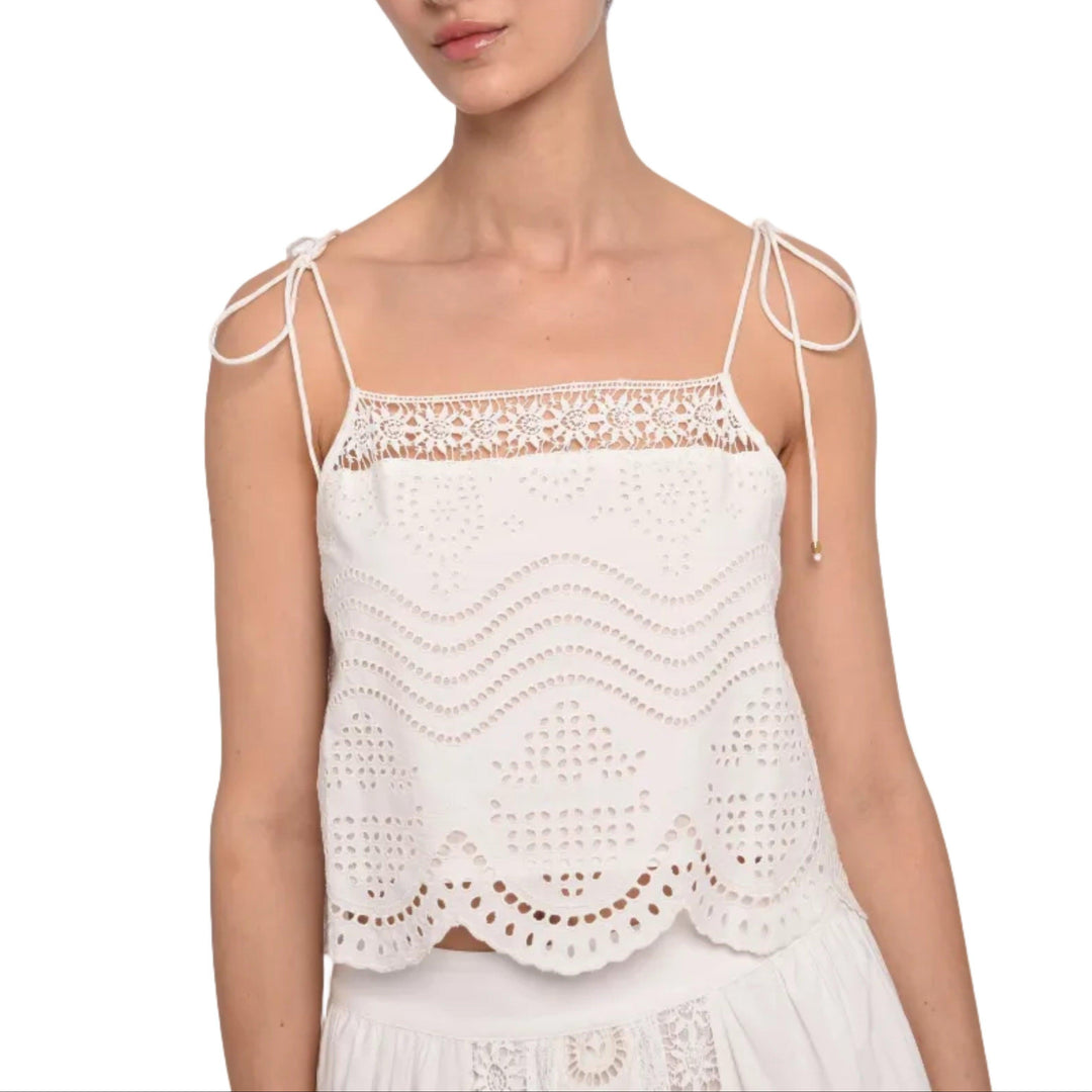 Love The Label Cami Top-Women's Clothing-Bright White-XS-Kevin's Fine Outdoor Gear & Apparel