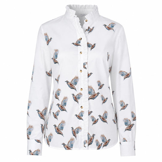 Kevin's Huntress Covey Rise Ruffle Blouse-Women's Clothing-Kevin's Fine Outdoor Gear & Apparel