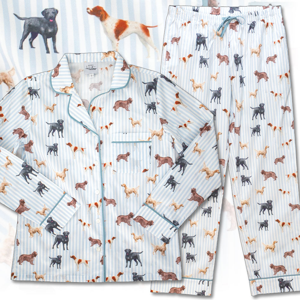 Kevin's Organic Cotton Sporting PJ's in Hunt Dogs & Game Birds-Women's Clothing-Hunt Dogs-XS-Kevin's Fine Outdoor Gear & Apparel