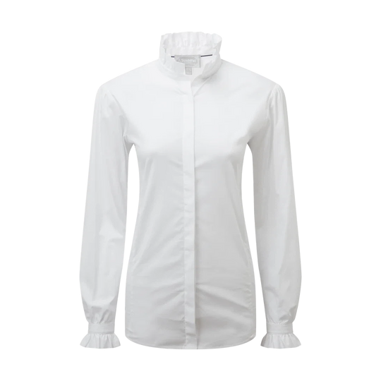 Schoffel Ladies Fakenham Shirt-Women's Clothing-White-US4/UK8-Kevin's Fine Outdoor Gear & Apparel