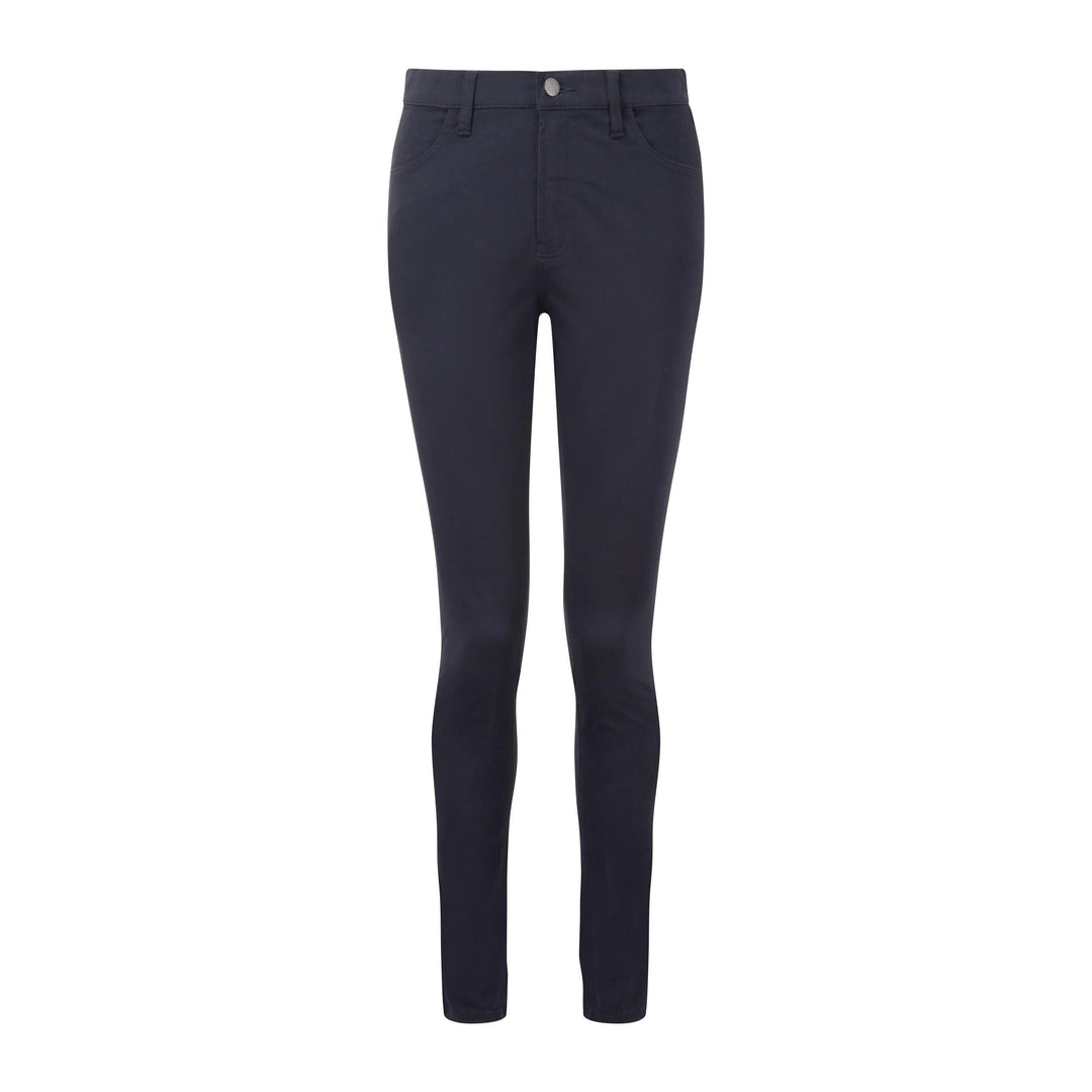 Schoffel Ladies Poppy slim-fit navy jeans with a high-rise waist and classic five-pocket design.