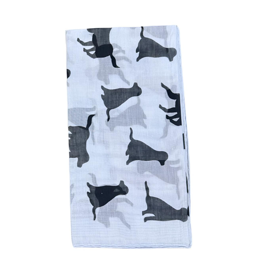 Kevin's Cotton Lab Silhouette Bandana-Women's Accessories-Blue-Kevin's Fine Outdoor Gear & Apparel