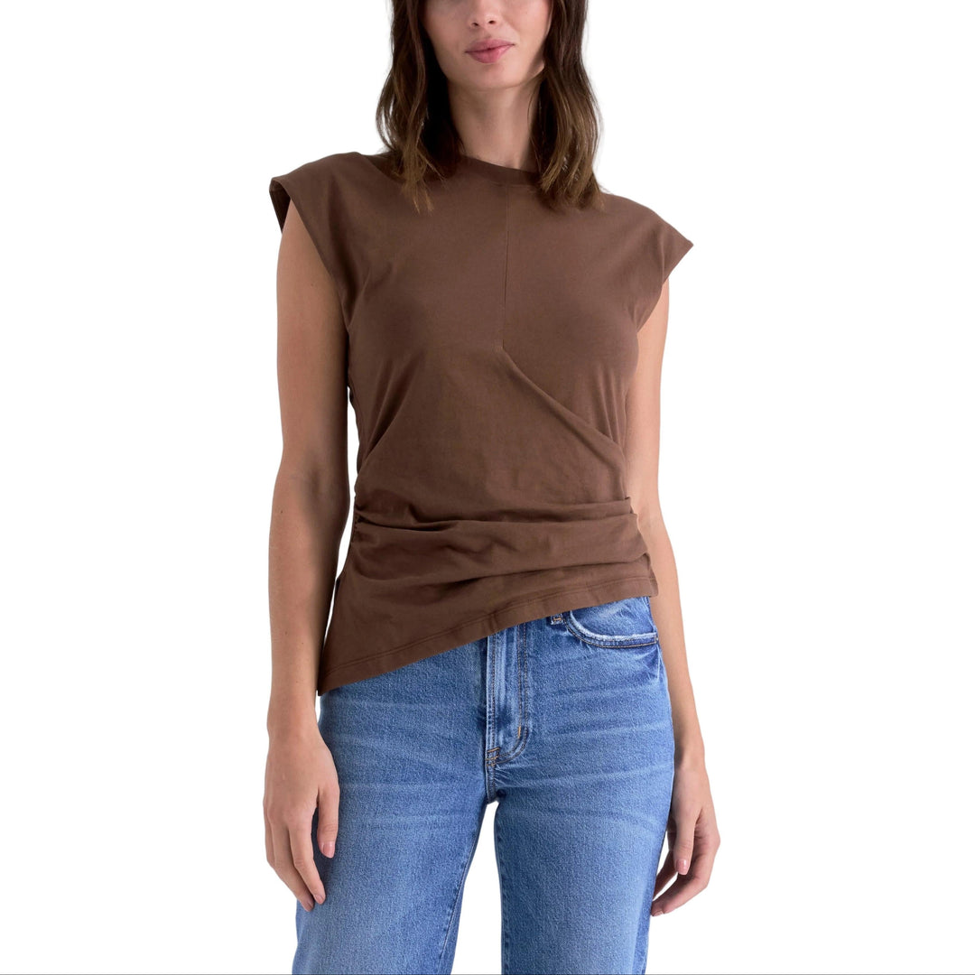 Pistola Women's Nya Draped Tee-Women's Clothing-Java-XS-Kevin's Fine Outdoor Gear & Apparel