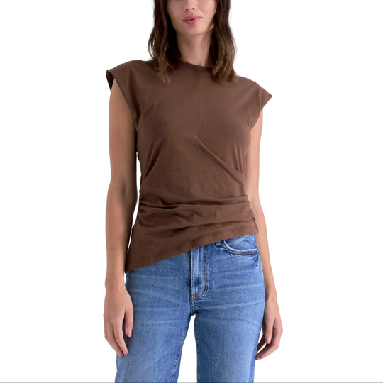Pistola Women's Nya Draped Tee-Women's Clothing-Java-XS-Kevin's Fine Outdoor Gear & Apparel