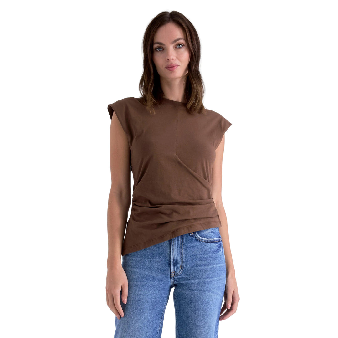 Pistola Women's Nya Draped Tee-Women's Clothing-Java-XS-Kevin's Fine Outdoor Gear & Apparel