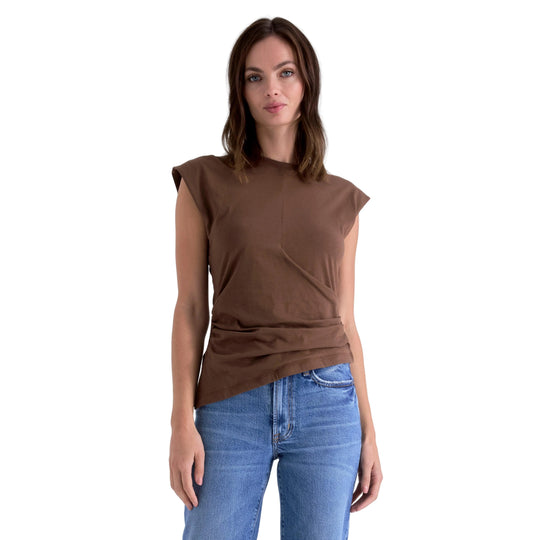 Pistola Women's Nya Draped Tee-Women's Clothing-Java-XS-Kevin's Fine Outdoor Gear & Apparel