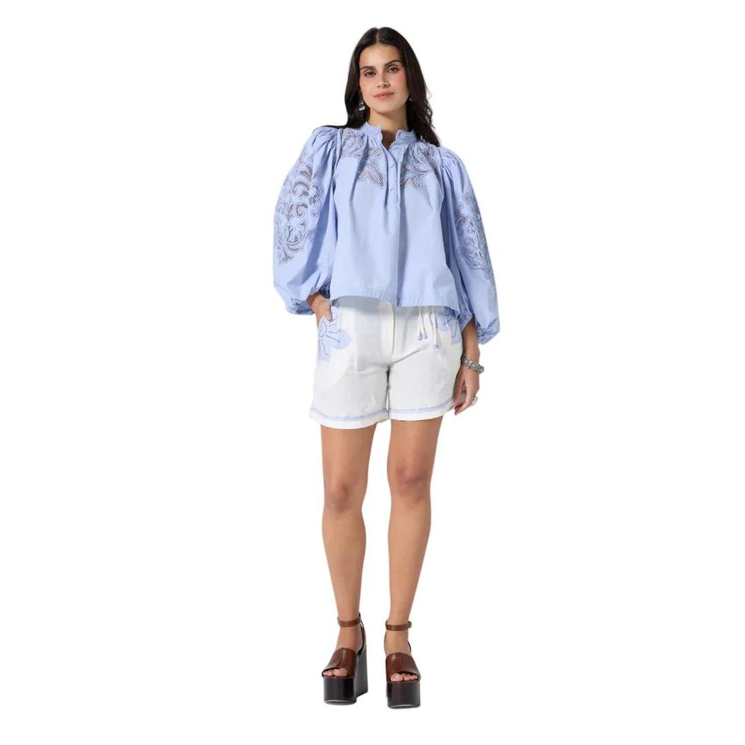Scarlett Poppies Vesma Top-Women's Clothing-Windsurfer Blue-XS-Kevin's Fine Outdoor Gear & Apparel