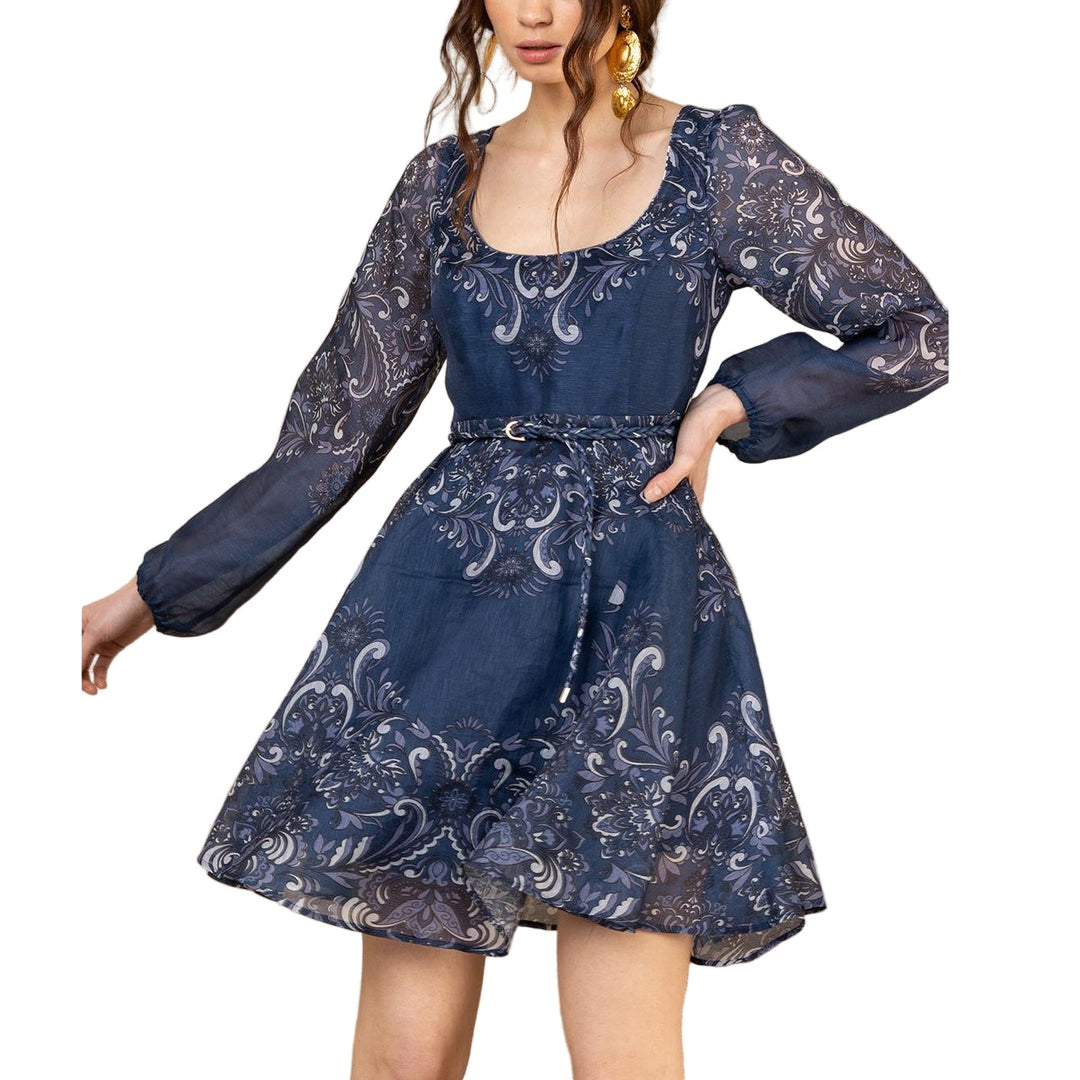 Hale Bob Aspyn Silk Short Dress-Women's Clothing-Kevin's Fine Outdoor Gear & Apparel