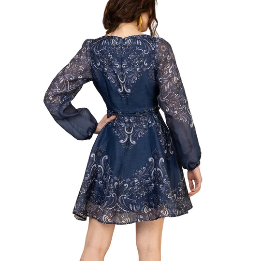 Hale Bob Aspyn Silk Short Dress-Women's Clothing-Kevin's Fine Outdoor Gear & Apparel