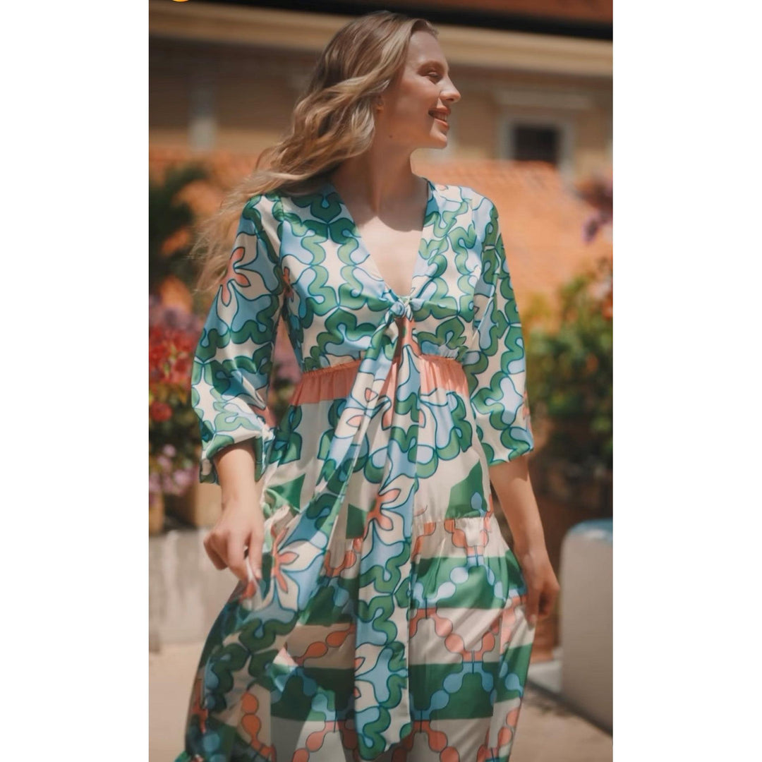Lavi Eva Dress-Women's Clothing-Pink/Green/Blue-S-Kevin's Fine Outdoor Gear & Apparel