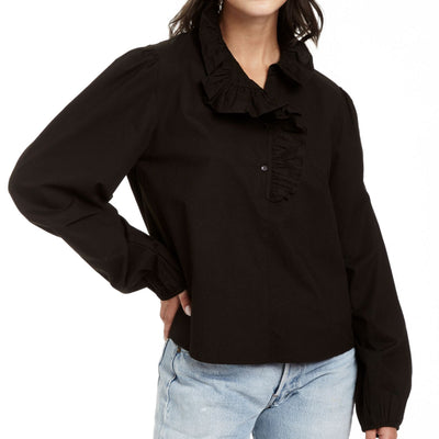 Love the Label Nicola Top-Women's Clothing-BLACK-XS-Kevin's Fine Outdoor Gear & Apparel