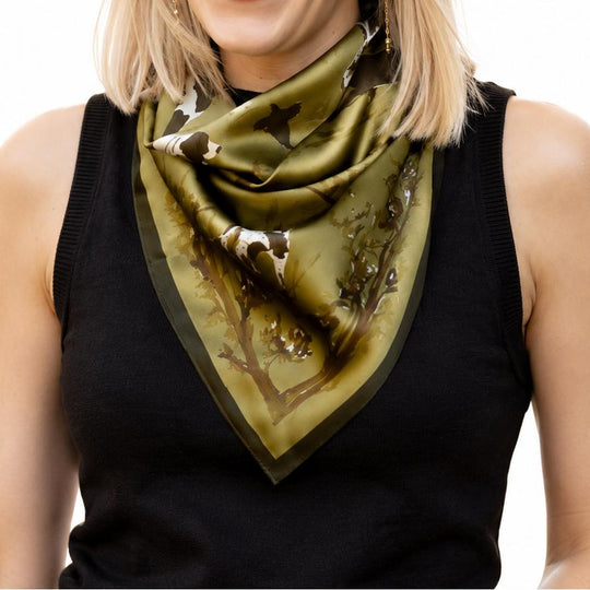 Bird Dog Silk Scarf-Women's Accessories-Kevin's Fine Outdoor Gear & Apparel