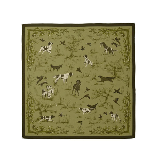Bird Dog Silk Scarf-Women's Accessories-Kevin's Fine Outdoor Gear & Apparel