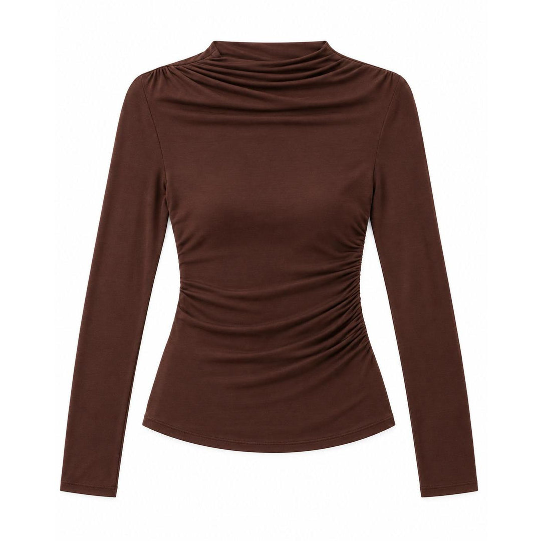 Pistola Women's Nathalia Long Sleeve Draped Mock Neck-Women's Clothing-Kevin's Fine Outdoor Gear & Apparel
