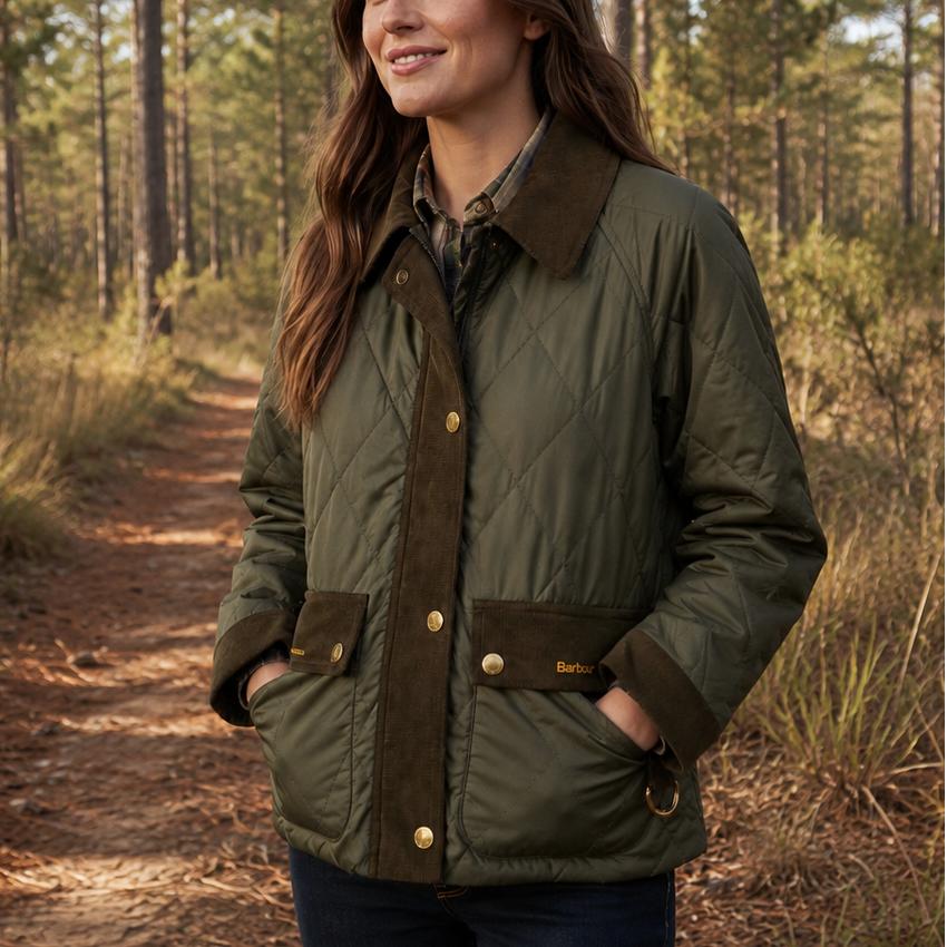 Barbour Kilnwick Quilted Jacket-Women's Clothing-Kevin's Fine Outdoor Gear & Apparel