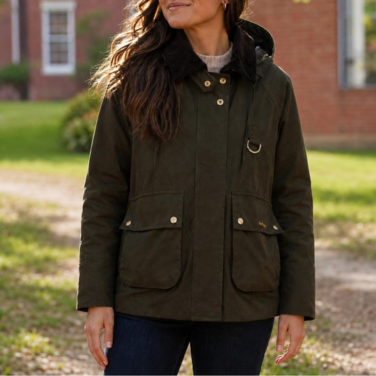 Barbour Terrington Showerproof Jacket-Women's Clothing-Kevin's Fine Outdoor Gear & Apparel