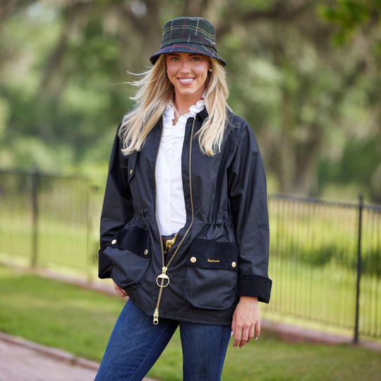 Barbour Treeton Wax Jacket-Women's Clothing-Kevin's Fine Outdoor Gear & Apparel