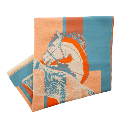 Equestrain Horse Wrap-Women's Accessories-Turquoise-Kevin's Fine Outdoor Gear & Apparel