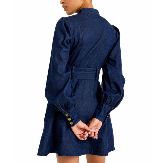 Marie Oliver Leanna Denim Dress-Women's Clothing-Kevin's Fine Outdoor Gear & Apparel