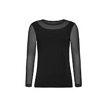 Anatomie Kim Mesh-Sleeve Top in Pima Modal-Women's Clothing-Kevin's Fine Outdoor Gear & Apparel