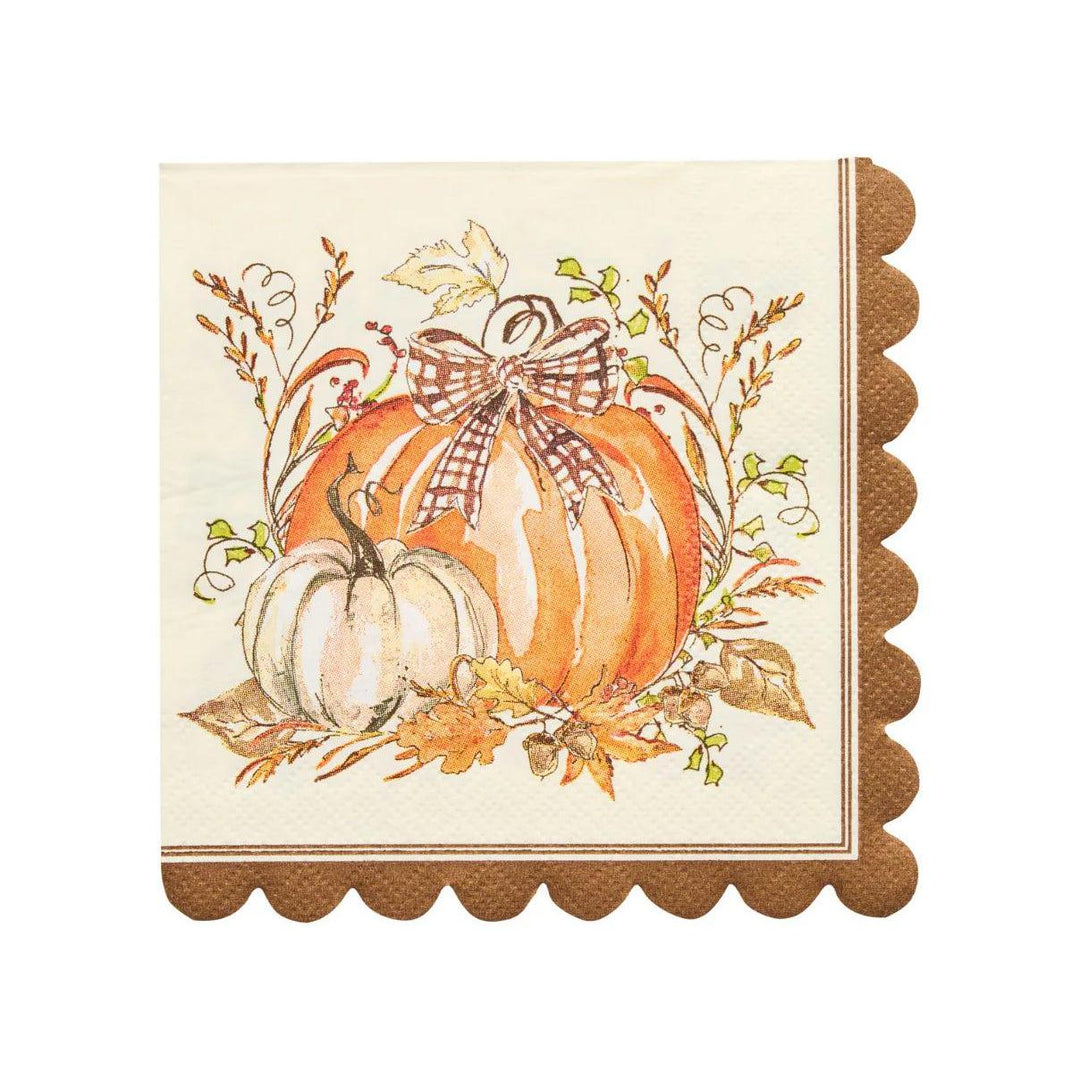 Sophistiplate Turkey & Gourds Cocktail Napkins-Home/Giftware-Kevin's Fine Outdoor Gear & Apparel